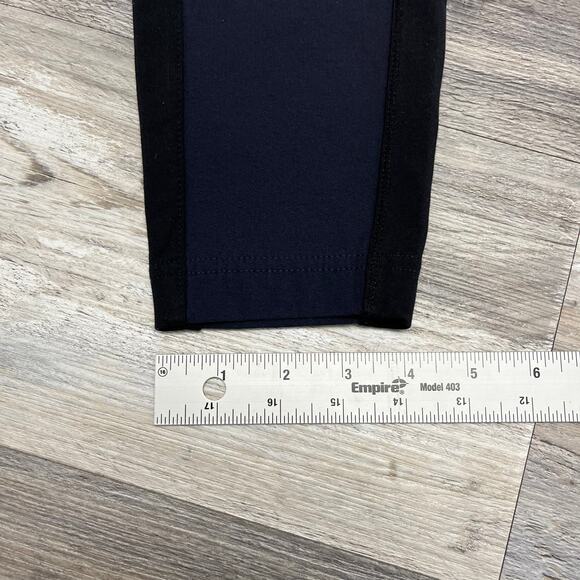 Athleta Highline Hybrid Summiter Tights Black Blue Womens 6 Workout Gym Leggings - Picture 11 of 11